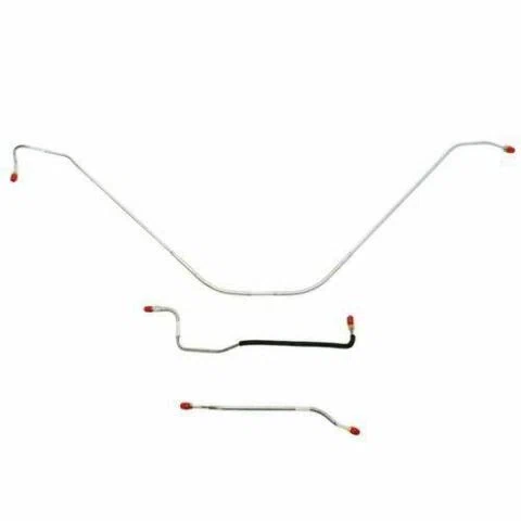 1955 Ford Thunderbird Front Brake Line Kit with Power Brakes 3 Piece - SKT5502OM